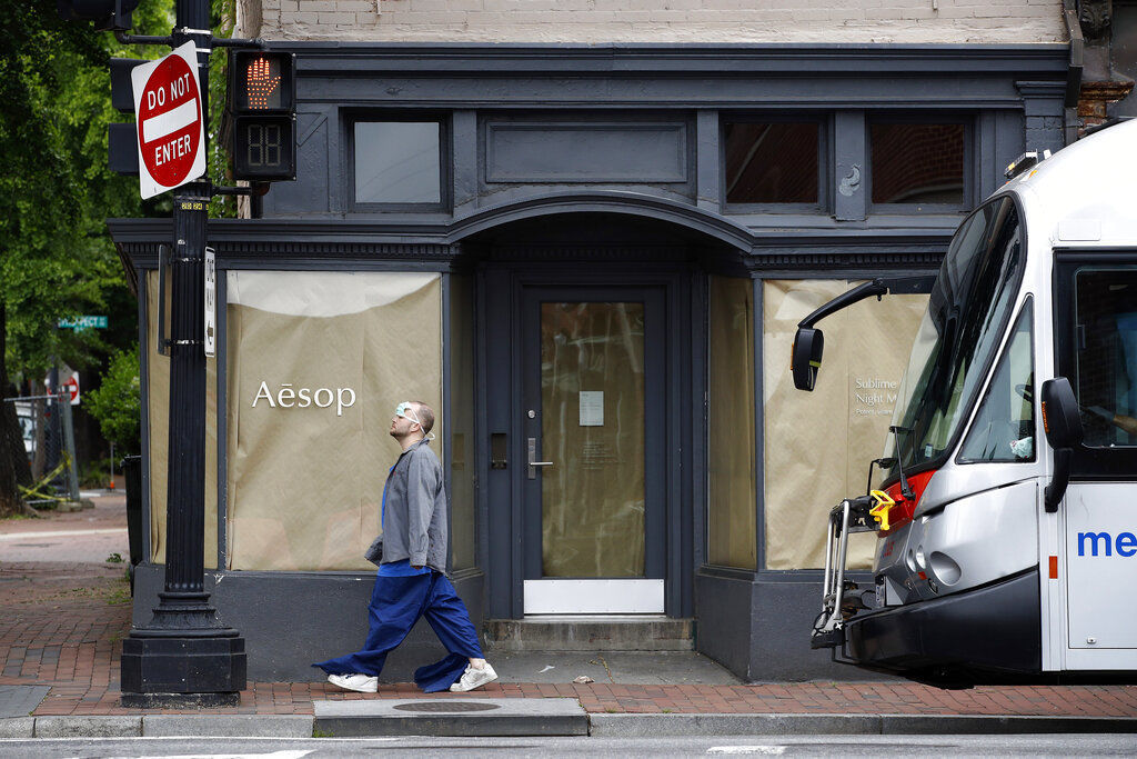 APTOPIX Virus Outbreak Washington Daily Life